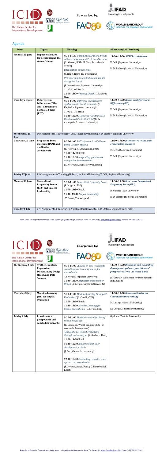 Agenda